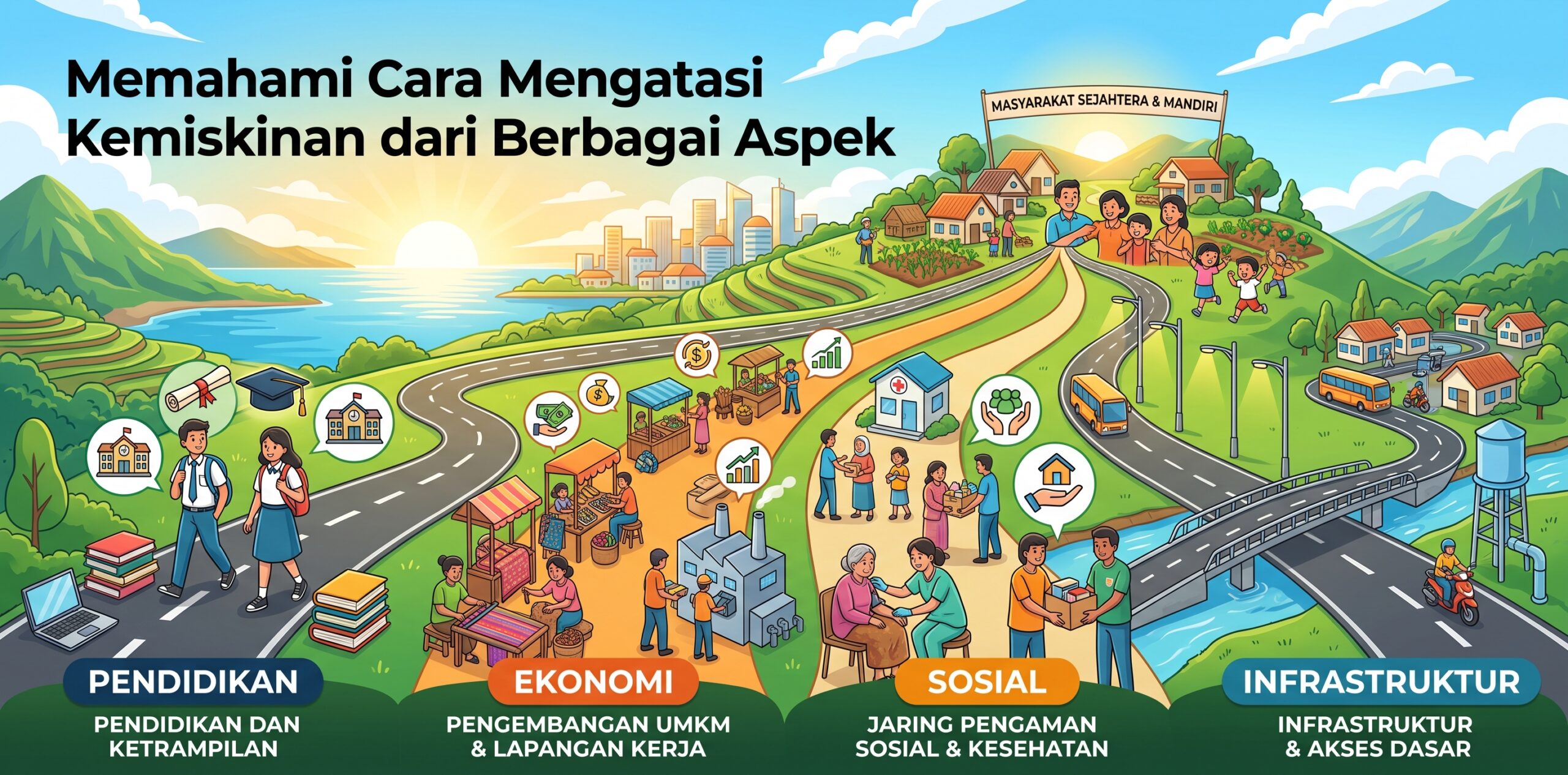 Memahami Cara Mengatasi Kemiskinan dari Berbagai Aspek